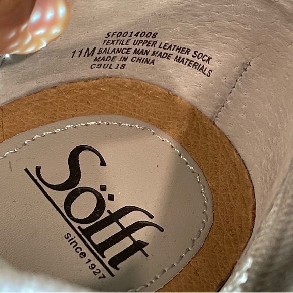 Sofft Somers Knit Sneaker in Gray - size 11 - Picture 4 of 5